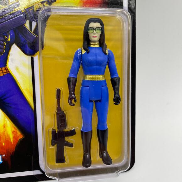 G.I. Joe Reaction Figures Baroness Intelligence Officer Super 7 New Sealed 2021 - Picture 3 of 5